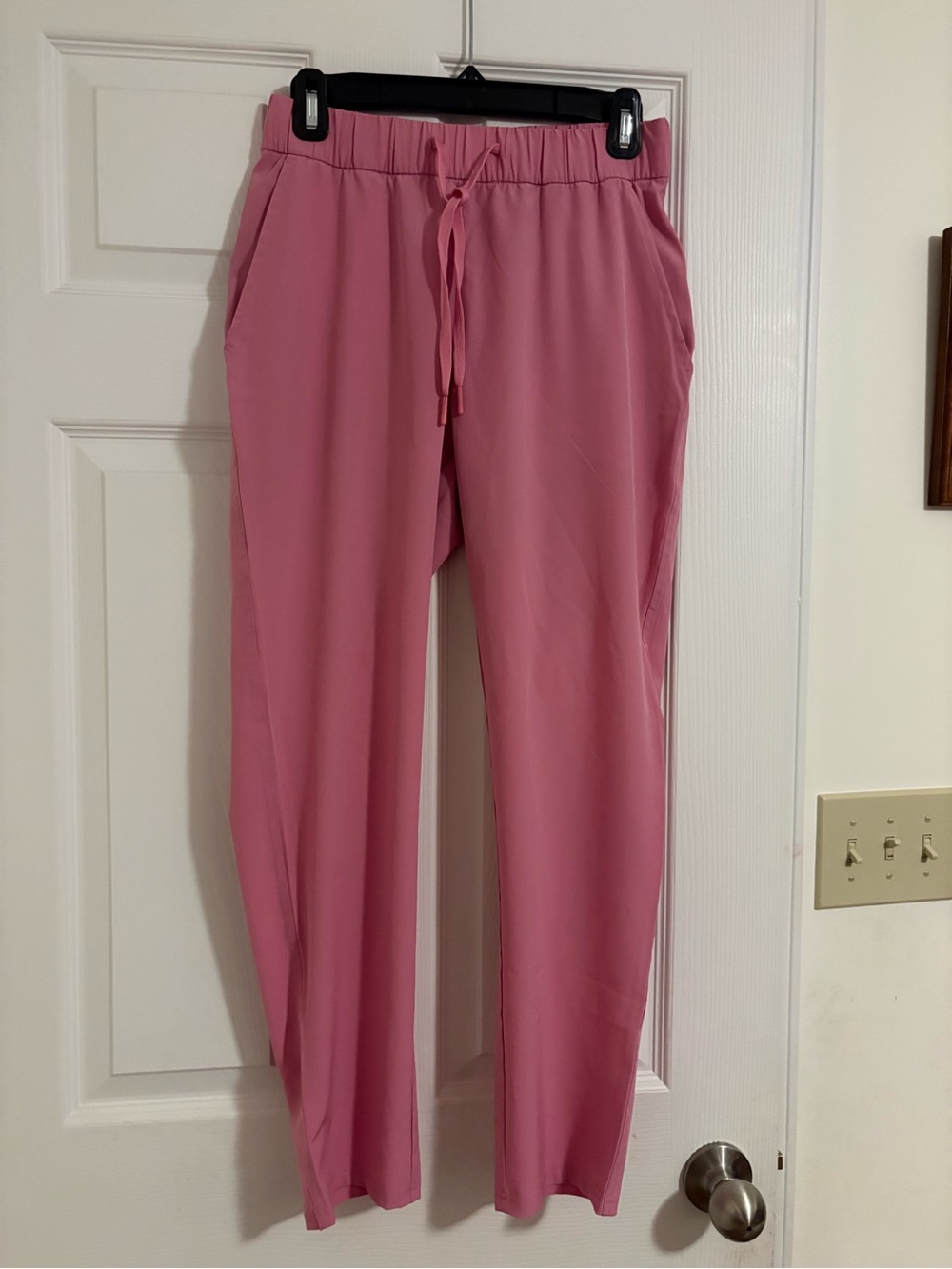 Mono B Rose Pink Drawstring Pull-On Joggers